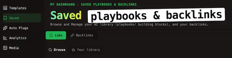 Account -> Saved - > Choose Tab