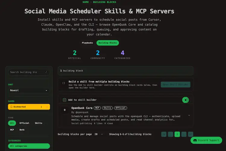 Public Buildng Block Hub Pages